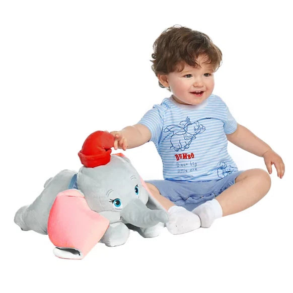 Disney Store Flying Dumbo Red circus clown hat Soft Plush Toy NEW Tagged