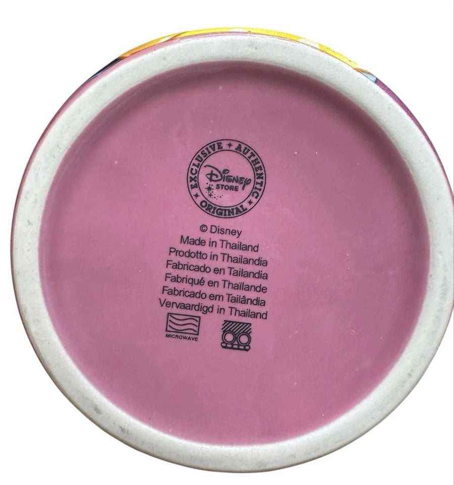 DISNEY STORE Exclusive MINNIE MOUSE Pink 3D Embossed Mug