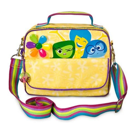 DISNEY Inside Out Reversible Bag Yellow features Anger, Sadness, Joy, Disgust