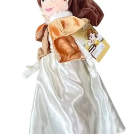 Disney Store Beauty &The Beast Winter Cape Belle 19" Plush Doll Soft Toy NEW TAG