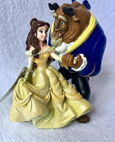 Disney Authentic store, Beauty and the beast's Beast and Belle figurine - Dancin