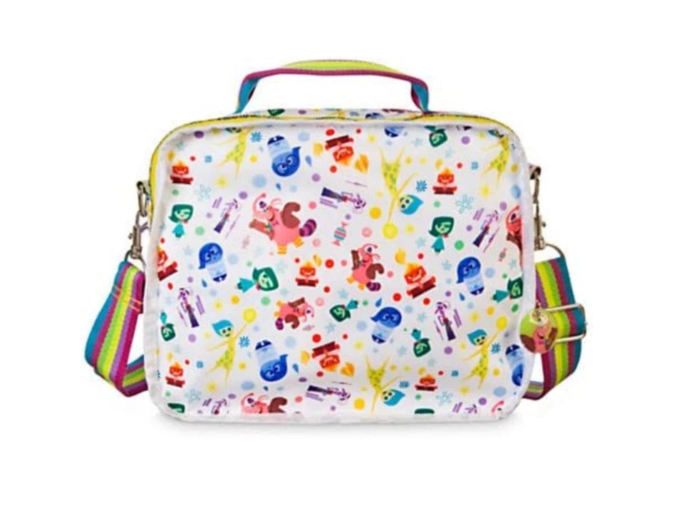 DISNEY Inside Out Reversible Bag Yellow features Anger, Sadness, Joy, Disgust