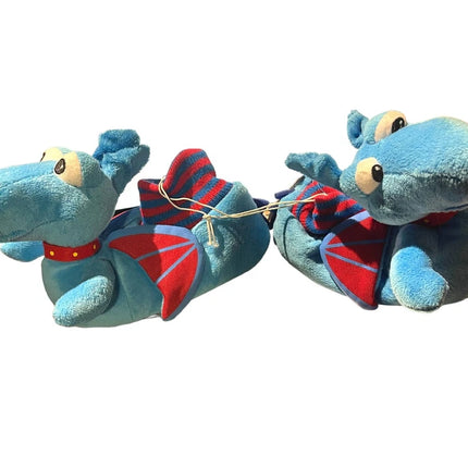 Disney Doc Mcstuffins Kids Slipper Stuffy the dragon SIZE UK 6/7, USA 7/8