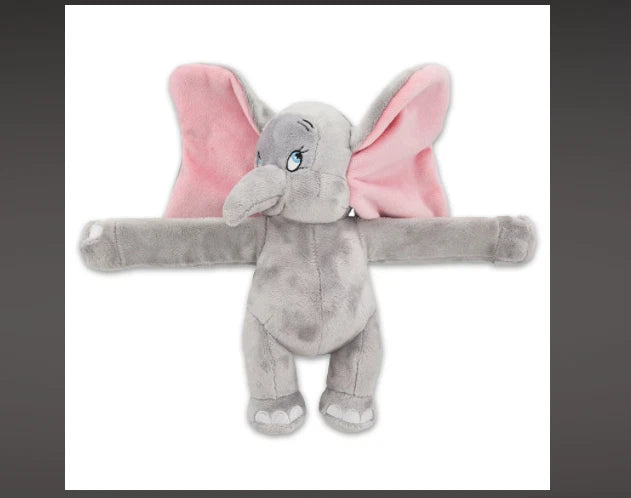 Disney Dumbo Snuggle Snapper bracelet soft Plush NEW