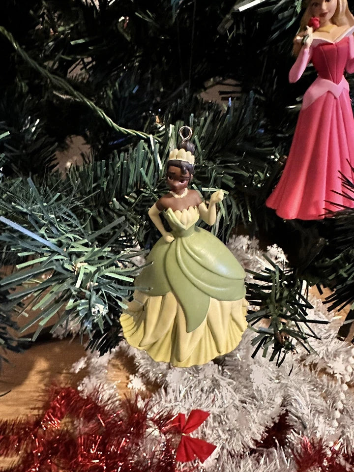 Disney Princess Exclusive 9pc Holiday Ornament Set Christmas Tree