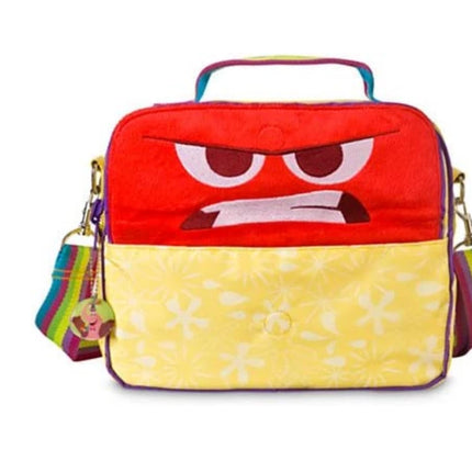 DISNEY Inside Out Reversible Bag Yellow features Anger, Sadness, Joy, Disgust