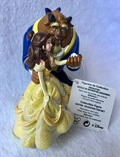 Disney Authentic store, Beauty and the beast's Beast and Belle figurine - Dancin