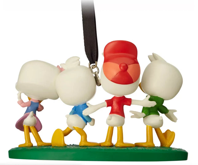 Disney Store DuckTales Christmas Tree Hanging Ornament Jorgito, Juanito, Jaimito