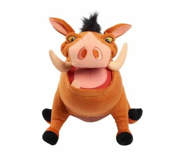 Disney Store Lion King Pumbaa Classic Large Soft Plush Toy - 12" NEW Tagged