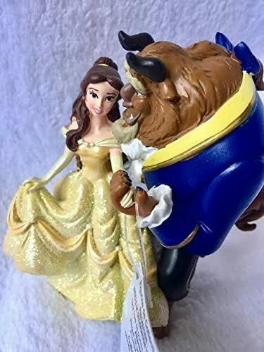 Disney Authentic store, Beauty and the beast's Beast and Belle figurine - Dancin