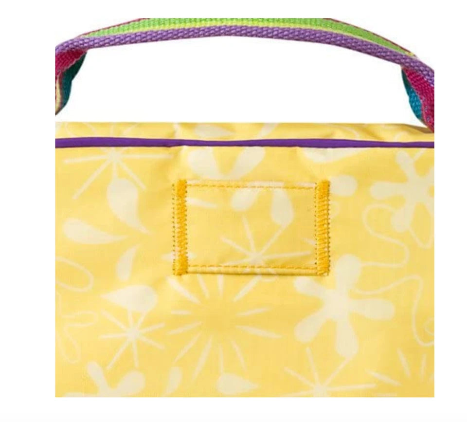 DISNEY Inside Out Reversible Bag Yellow features Anger, Sadness, Joy, Disgust