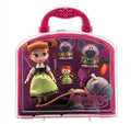 Disney Anna Animators Collection Mini Doll Play Set w accessories Frozen 5" NEW