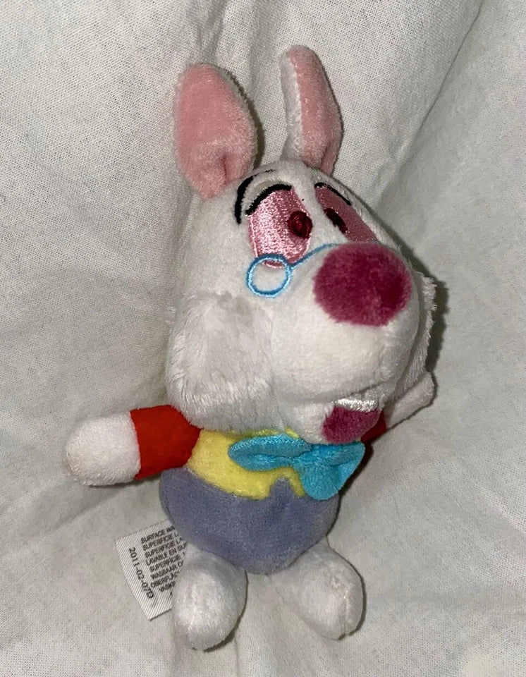 Disney Store Official Alice in Wonderland Rabbit small Pal soft Plush toy NEW