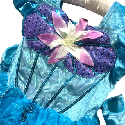 Disney Official Little Mermaid Ariel Fancy Dress costume kid girls size 5/6 NWT