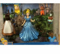 Disney Parks Cinderella Doll Figure Dress Up Set Fashion Magiclip Gus Jaq New