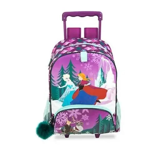 Disney Store Frozen Anna Elsa Backpack Trolley bag for school