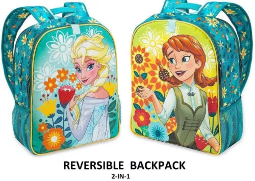 Disney Store Frozen Anna & Elsa  Girls Backpack School Bag