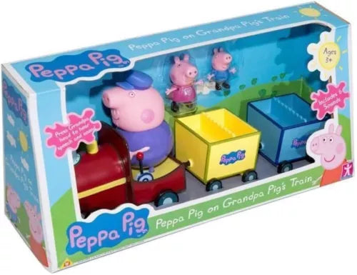 Peppa Pig On Grandpa's Train