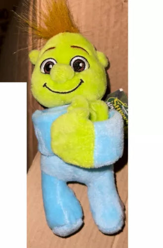 Shrek Baby boy blue Snuggle Snapper bracelet soft Plush