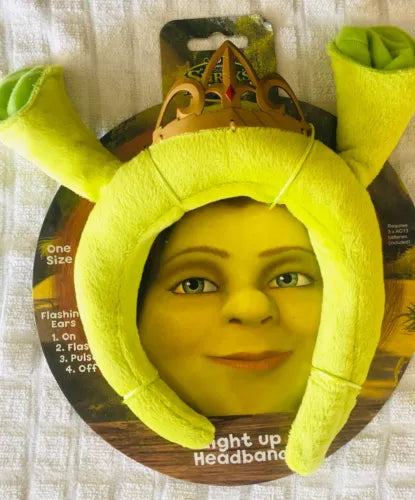 Shrek fiona ears Headband Fancy Dress Accessory