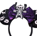 Disney Christmas Minnie Bow Sequin Halloween Headband