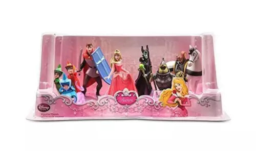 Disney Store Sleeping Beauty Aurora Figurine Figure Set