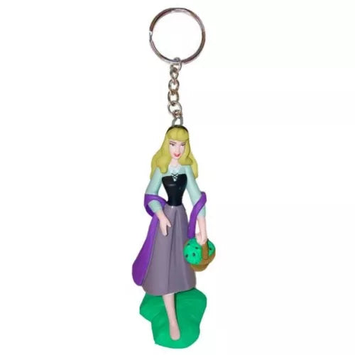 Sleeping Beauty Aurora Briar Rose Key Ring Keychain