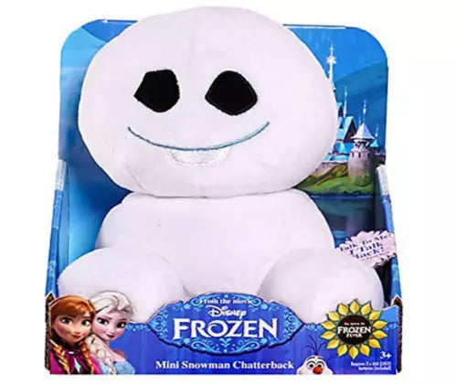 Disney ORIGINAL Frozen Fever The Mini Snowgie Chatterback Toy