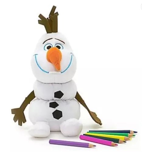 Disney Store Original Olaf small soft plush Pencil case