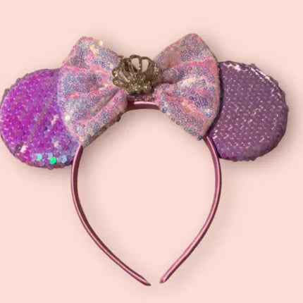 Halloween Headband Disney Sofia Glitter Sequence Party Fashion Kids