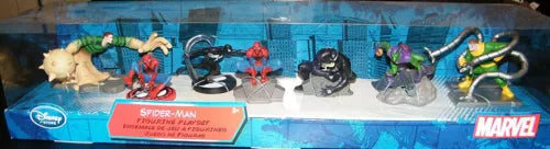 Disney Oficial Spiderman Deluxe Figurine Figure Set of 7