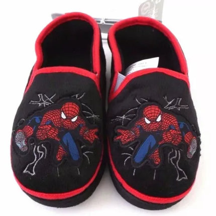 Disney Store Spider Man Warm Slippers Shoes Boys Kids