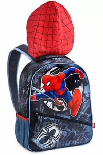 SPIDERMAN SCHOOL BACKPACK WITH MARVEL MASK