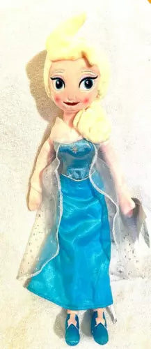 Disney store Parks official Frozen Elsa soft plush doll toy