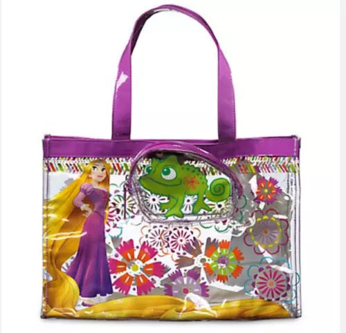 Disney Store Official Princess Rapunzel holdall Swim Bag for girls