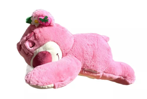 Disney Lotso Cuddleez Soft Sleeping Sleepy  Teddy Toy Story Plush Soft