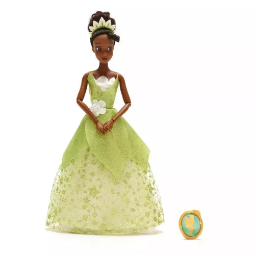 Disney Store Tiana Classic Doll with pendent