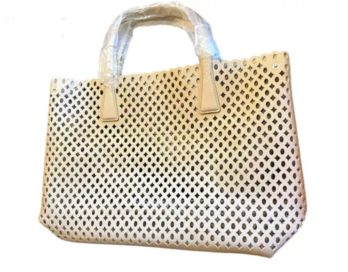 Estee Lauder Tote Bag Make up bag Picnic / Travel hand bag Leather