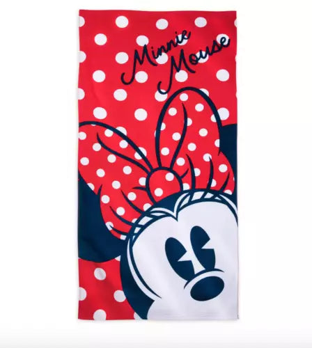 Disney Store original Minnie Mouse Beach Bath Bath Towel
