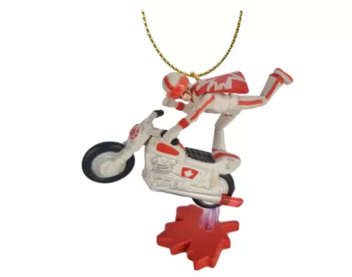 Disney Duke Caboom Toy Story 4 Figurine Holiday Christmas Tree Hanging Ornament