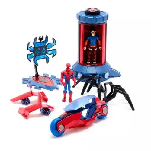 Disney Store Marvel Toybox Spider-Man Crime Lab Playset