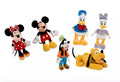Disney 16" Mickey Minnie Mouse Donald Daisy Duck Goofy Pluto Soft plush set
