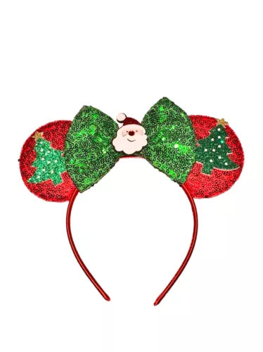 Disney Christmas Tree Snowman Sequin Halloween Headband