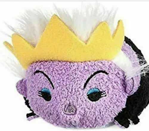 Disney Store Villains Ursula Mini Tsum Tsum Soft Plush Toy