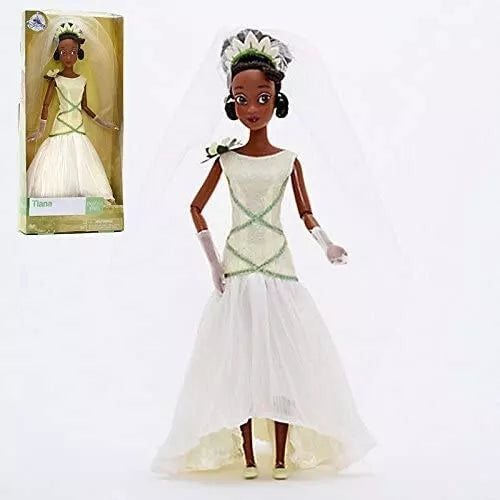 Official Disney Store Tiana Wedding Classic Doll