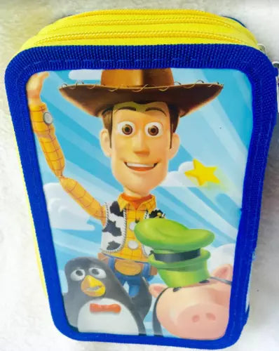 Toy Story Woody Ham zip up stationery Colour Pencil Markers artwork case school