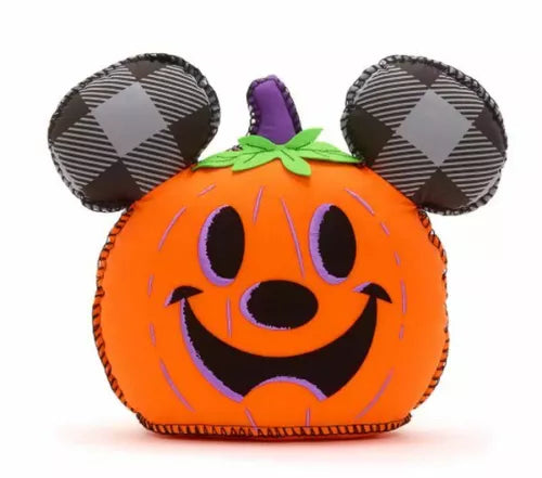 Walt Disney World Mickey Mouse Pumpkin Cushion