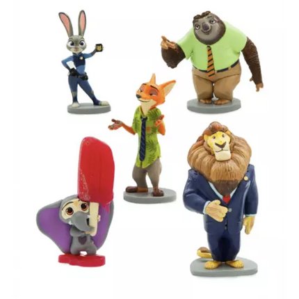 Disney Store Zootopia Figure Play Set