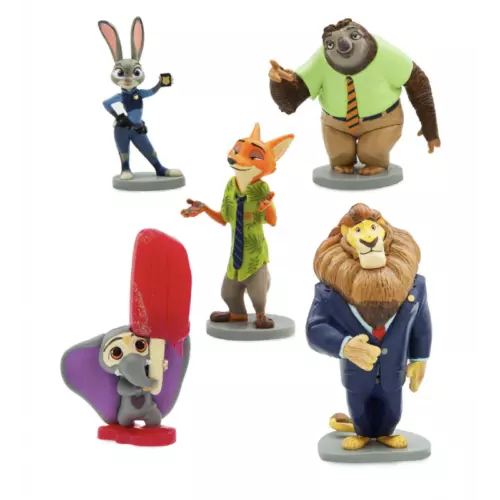 Disney Store Zootopia Figure Play Set